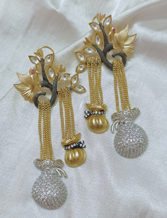 Athena Fusion Art Earrings