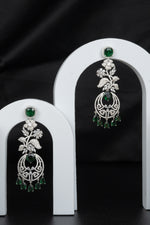 Load image into Gallery viewer, Jasmine: Art Deco Dangler Earrings