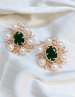 Load image into Gallery viewer, ELIE STUDS-GREEN