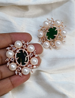 Load image into Gallery viewer, ELIE STUDS-GREEN