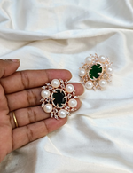 Load image into Gallery viewer, ELIE STUDS-GREEN