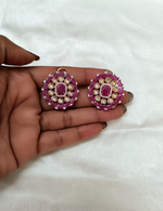 Load image into Gallery viewer, Mohini Ruby Studs
