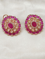 Load image into Gallery viewer, Mohini Ruby Studs
