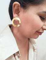 Load image into Gallery viewer, ONION-RINGS EARRINGS
