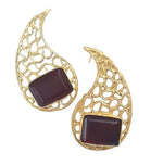 Load image into Gallery viewer, MANKA RED EARRINGS