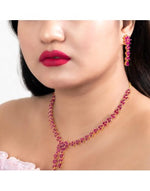 Load image into Gallery viewer, Ruby Necklace