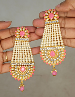 Load image into Gallery viewer, DHARA PINK EARRINGS