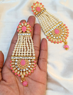 Load image into Gallery viewer, DHARA PINK EARRINGS