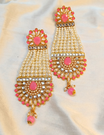 Load image into Gallery viewer, DHARA PINK EARRINGS