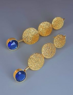 Load image into Gallery viewer, GOLD COINS WITH BLUE DROP