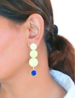 Load image into Gallery viewer, GOLD COINS WITH BLUE DROP