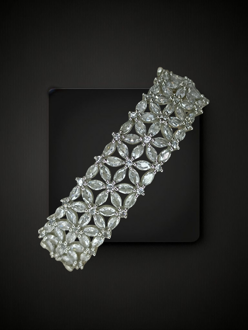 Diamond Daisy Bracelet