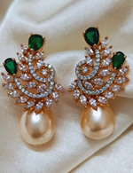 Load image into Gallery viewer, EMERALD CHERRY EARRINGS
