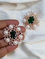 Load image into Gallery viewer, ELIE STUDS-GREEN
