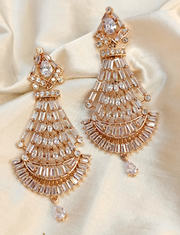 RATNA ROSEGOLD EARRINGS