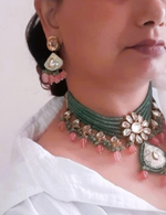 Load image into Gallery viewer, Pastel Emerald Choker
